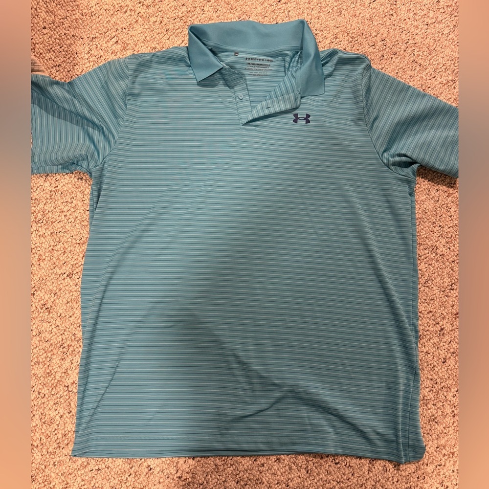 2 Under Armour 3XL golf shirts men’s